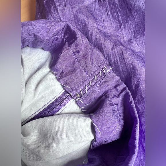 Vintage Track Pant GOOLA GONG Purple Jogger 80s 90s Size Medium - Picture 9 of 14